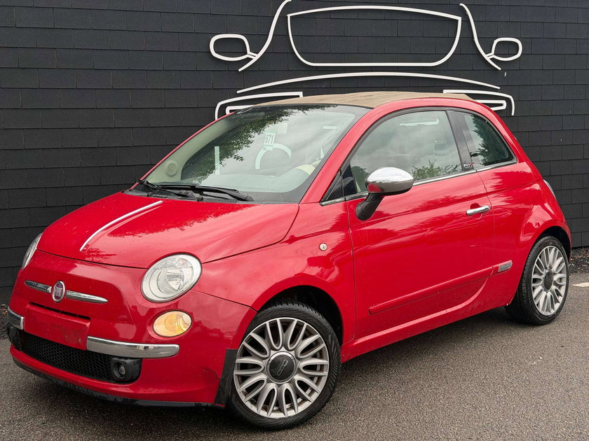 Fiat 500C 1.2i+AIRCO+PROBLEME CABRIOLET+EXPORT OU MARCHAND